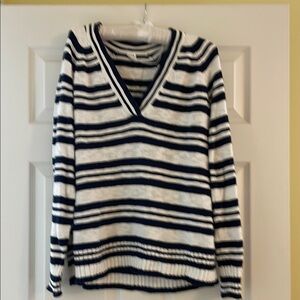 Gap Striped V-Neck Sweater